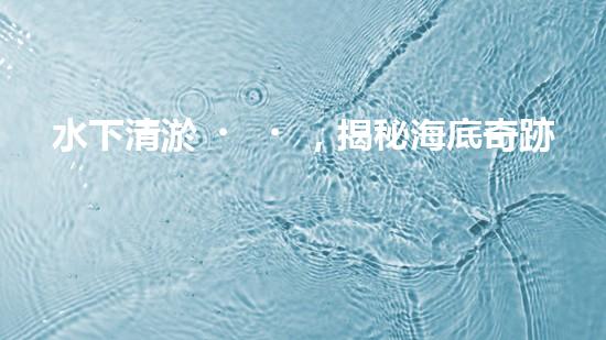 水下清淤，揭秘海底奇跡！